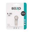 BEXO B-501 USB2.0 Flash Memory-32GB (گارانتی داده پردازی آواتک) نقره ای